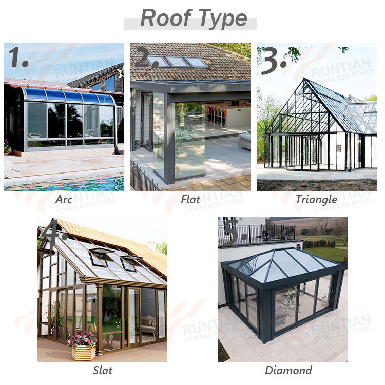 8x8 12x20 10x30 Octagon green houses solarium insulated outdoor glass greenhouse sunroom houses