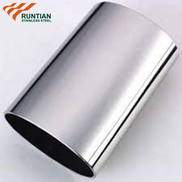 ASTM A554 EN10296-2 Polished SS 304 Stainless Steel Oval Tube Stainless Steel Pipe Prices