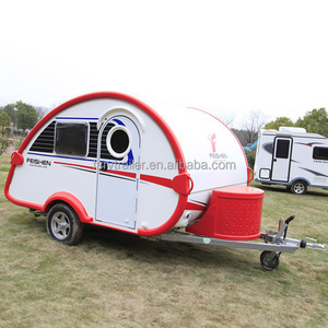 Teardrop Caravan fiberglass sandwich panel