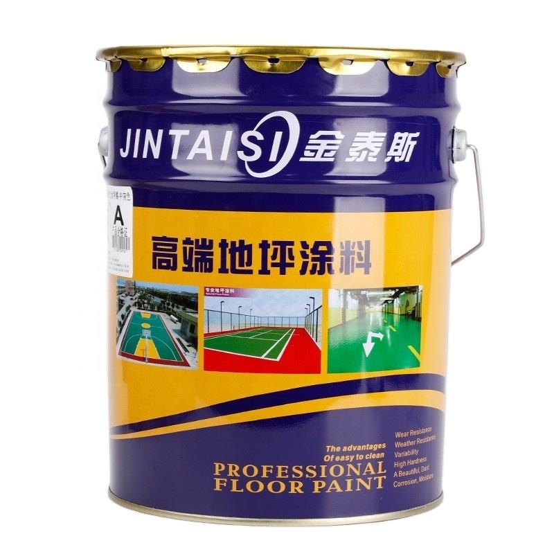 Construction real eatate home decor Single component acrylic epoxy floor paint for garage warehouse office