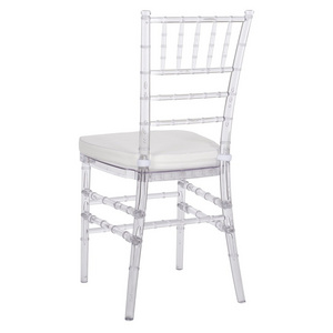 Modern Bamboo Chiavari Chair for Wedding Banquet Outdoor Restaurant Event Decor Plastic Hotel Chairs