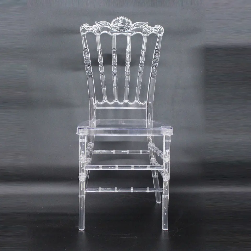 HIgh class Tiffany Chair PC material plastic Castle Banquet chiavari Dinner Rental  stackable Chiavari Chairs For Wedding chair