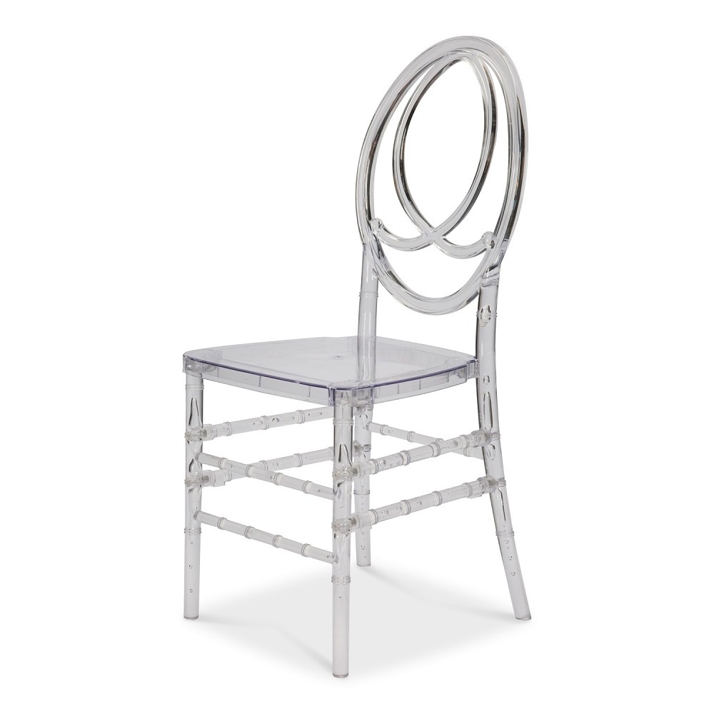 Modern Bamboo Chiavari Chair for Wedding Banquet Outdoor Restaurant Event Decor Plastic Hotel Chairs