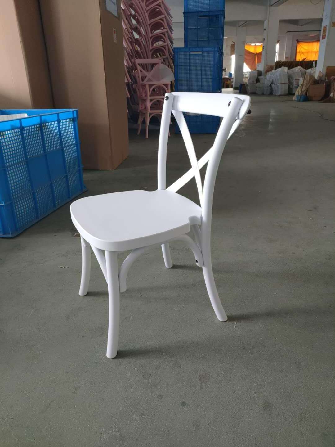 Tiffany Modern Resin Chair Set for Kids Clear Plastic Study Table and Chair for Wedding Dining and Hotel Events