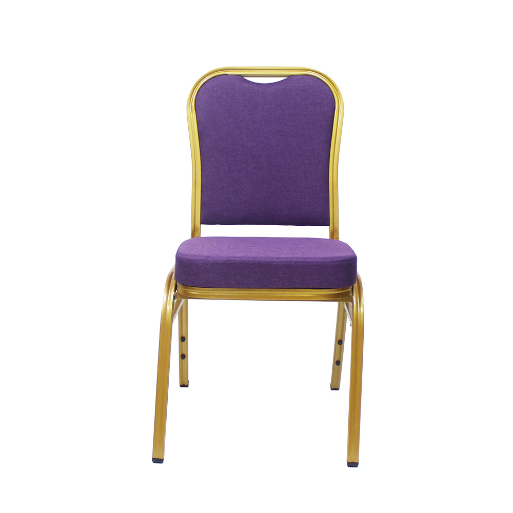 Used Metal Restaurant Dining Banquet Hall Chairs Previously Used with Mail Packing for Sale