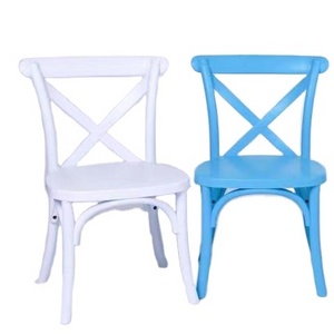 Tiffany Modern Resin Chair Set for Kids Clear Plastic Study Table and Chair for Wedding Dining and Hotel Events