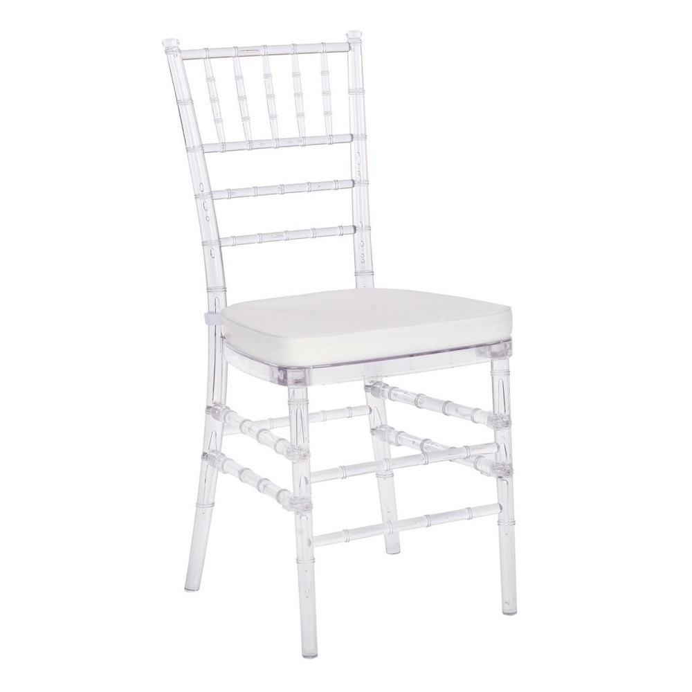 Modern Bamboo Chiavari Chair for Wedding Banquet Outdoor Restaurant Event Decor Plastic Hotel Chairs