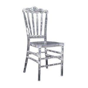 HIgh class Tiffany Chair PC material plastic Castle Banquet chiavari Dinner Rental  stackable Chiavari Chairs For Wedding chair