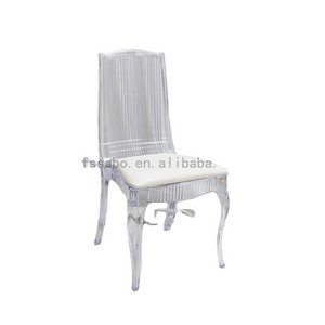 Modern Clear King Throne Chair Luxury Princess Wedding Event Chair Wholesale for Banquet Outdoor Party Bar Restaurant Events