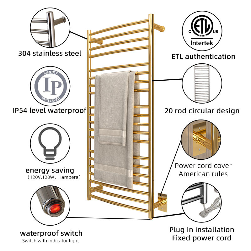 Professionally Commercial Stainless Steel 304 Spa Hot Bath Heat Rtd 23A Salon Mini Steam Electric Strilizer And  Towel Warmer