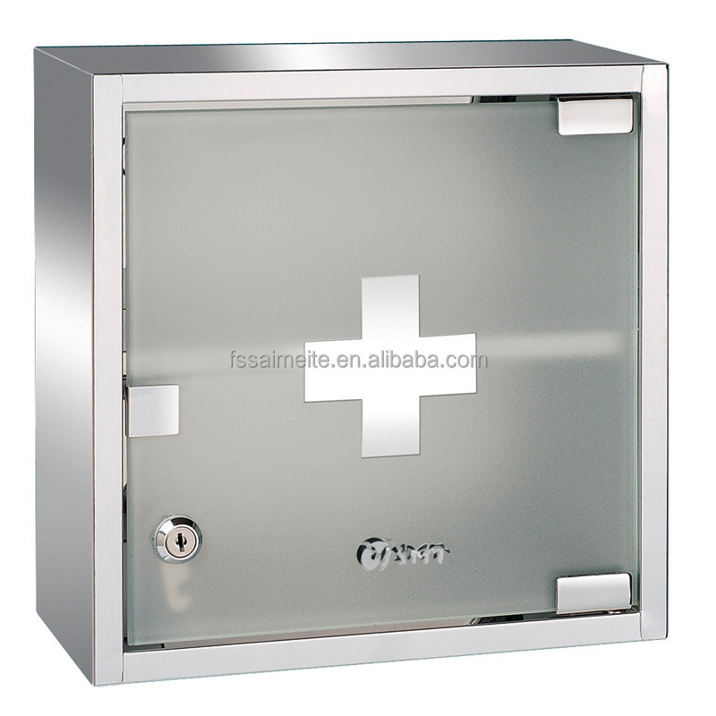 Wall mounted hospital household stainless steel medical cabinet ,medicine cabinet,medical storage cabinet