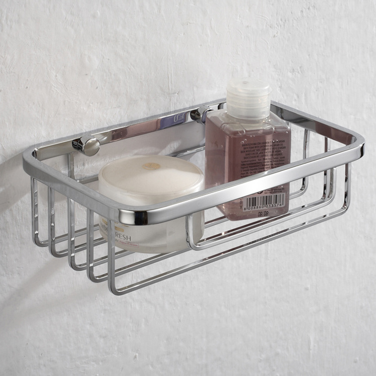 Bathroom Corner Shelf Bath Adjustable Shower Caddy Mounted Wire Basket Shelf