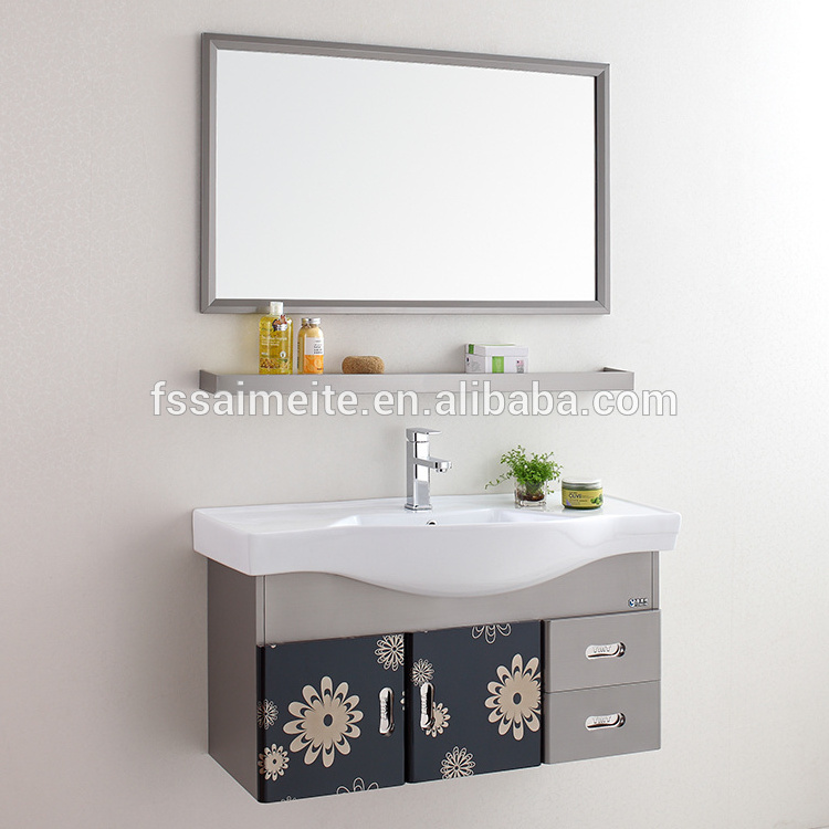 Used Bathroom Vanity Cabinets Toilet Vanity Bathroom With Washing Basin and Mirror