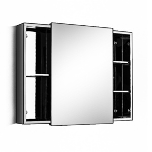 Three Doors Bathroom Medicine Cabinet With Mirror Sliding Door Bathroom Cabinet Mirror Cabinet 7094