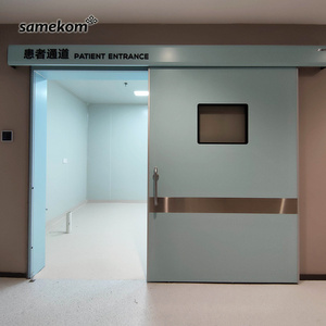 High quality medical Door Hospital Clean Room Purification Door modern french hospital Internal soundproof house doors For sale