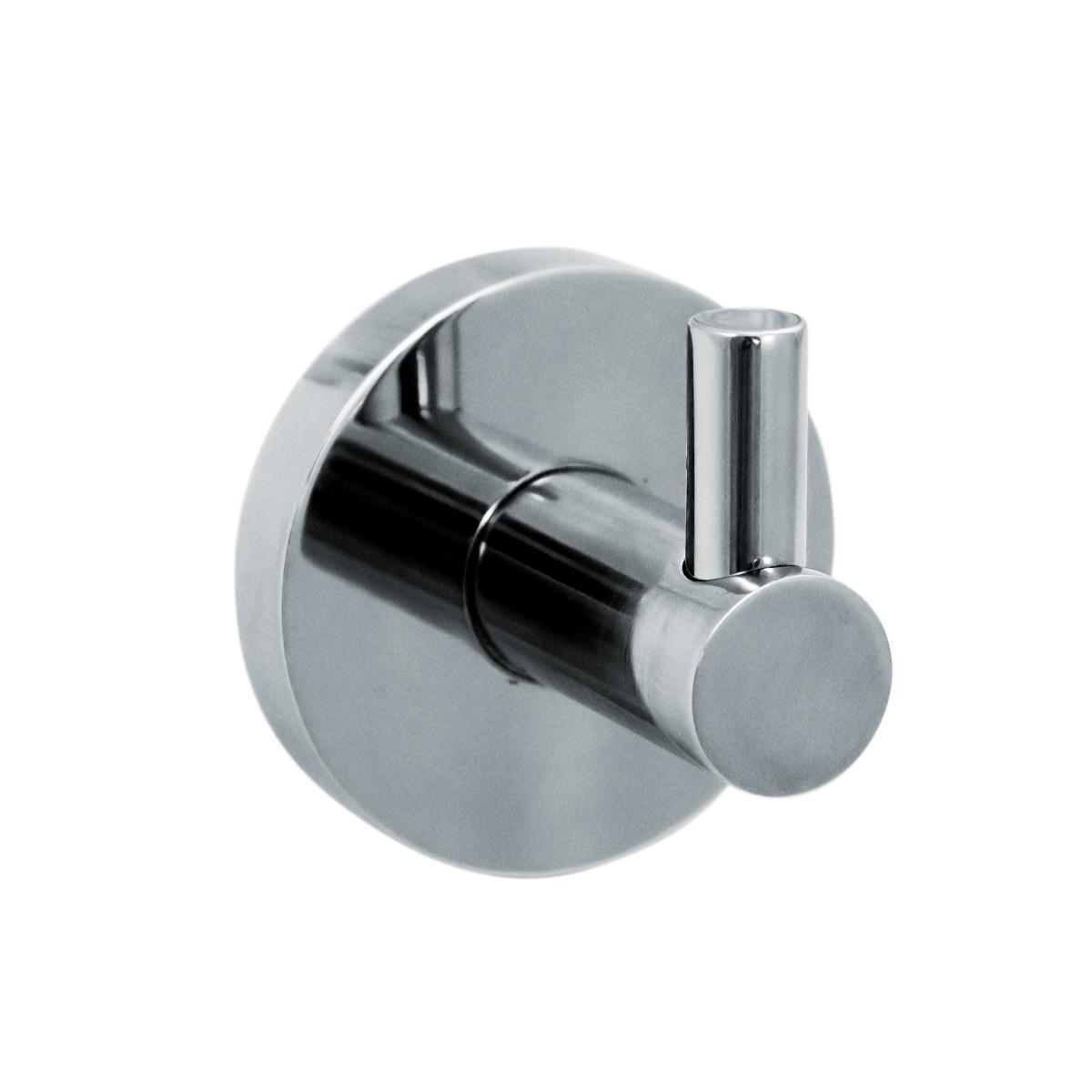 Manufacturer Bath Towel Hook Silver Robe/Coat Hook, SUS 304 Stainless Steel Bathroom Hardware Heavy Duty Wall Mounted Hook