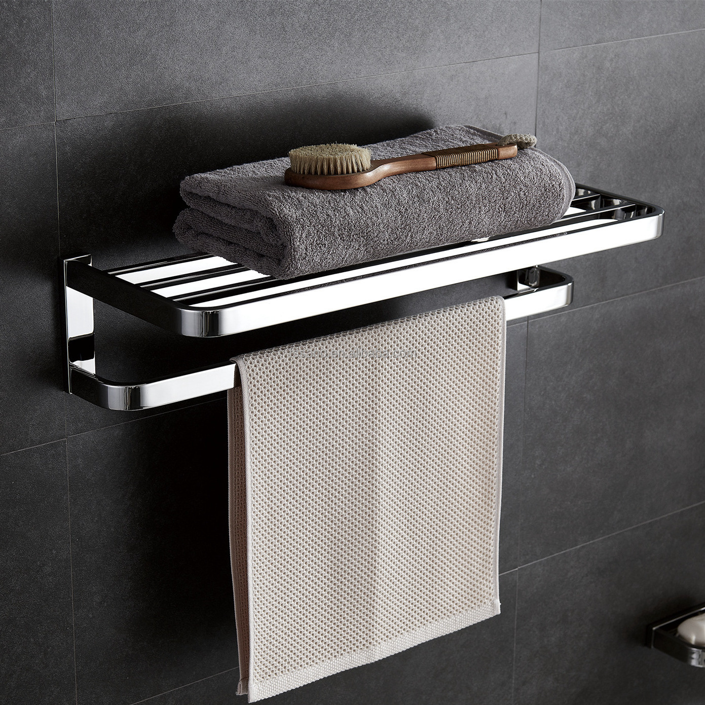 Fashion 12 Piece Washroom Accessories  304 Stainless Steel Bathroom Accessories Set Towel Rack Paper Holders Towel bar Hook Sets