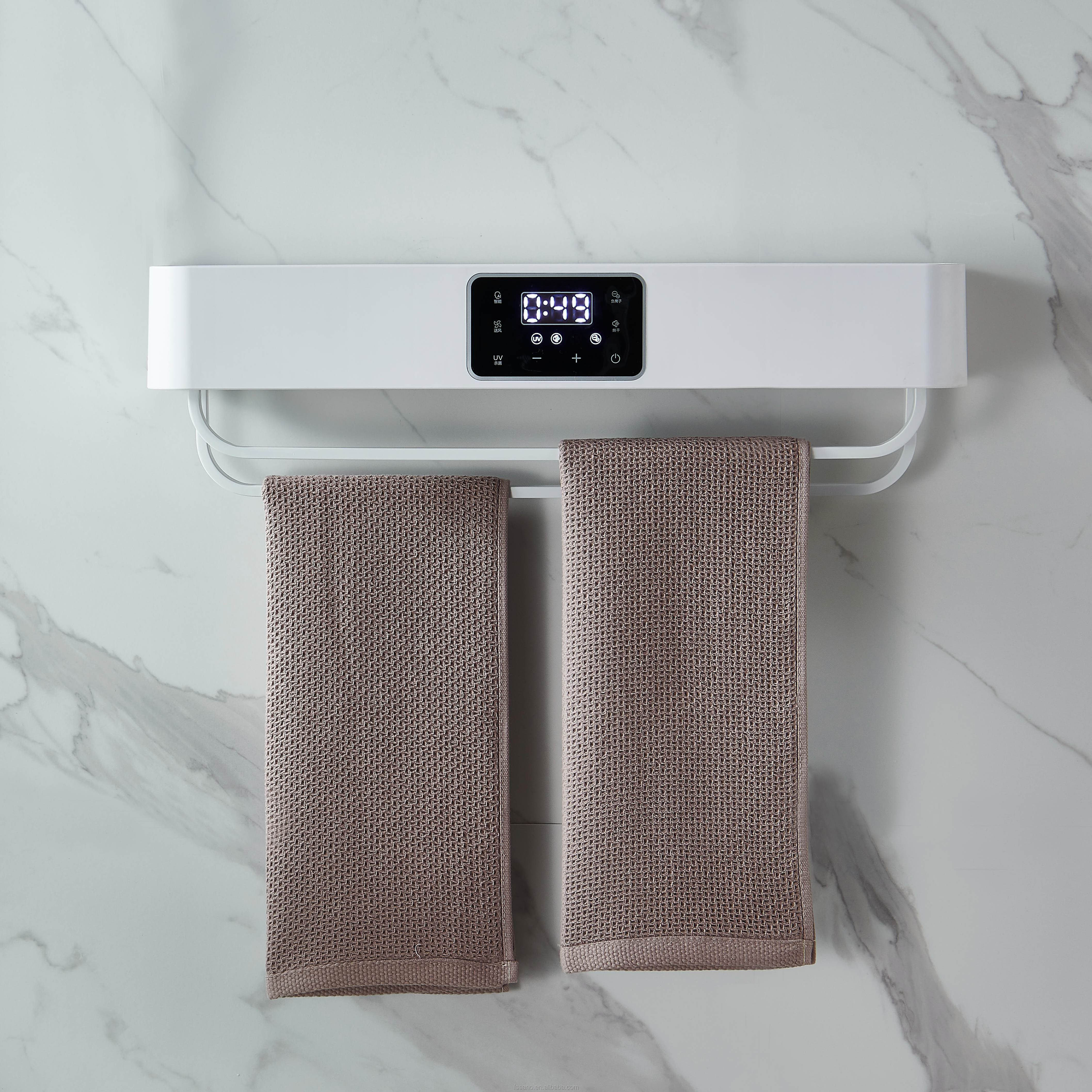 Smart Bathroom Intelligent bath Electric towel Dryer heaters rails Wall Mounted disinfection Heated  Dryers Warmer Towel Rack