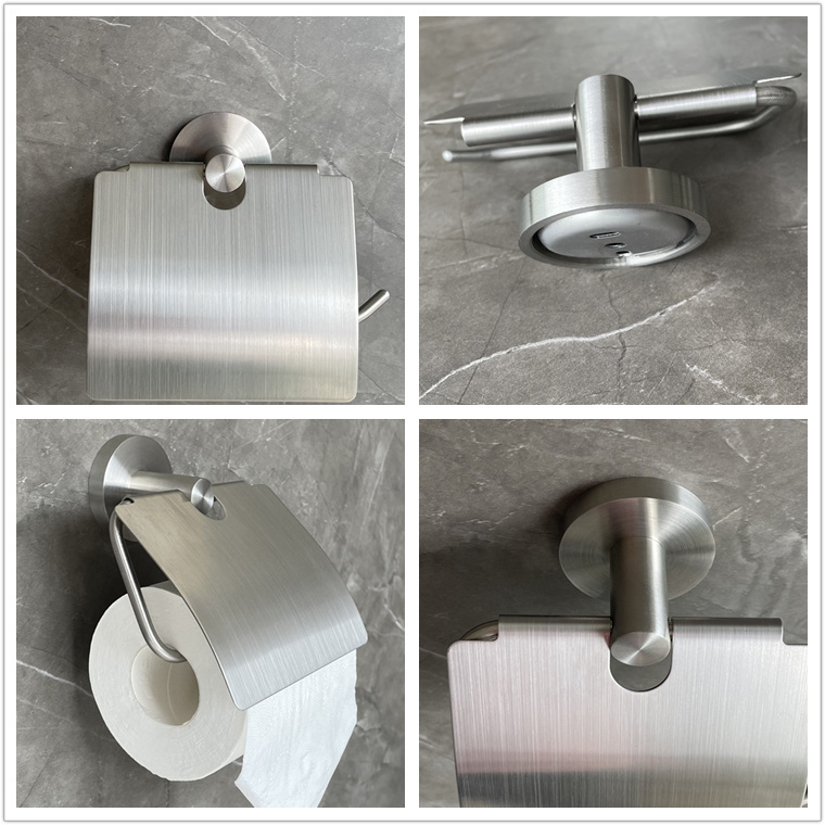 Bathroom shelf Hotel Toilet Paper Roll Holder 304 Stainless Steel Toilet Paper Holder