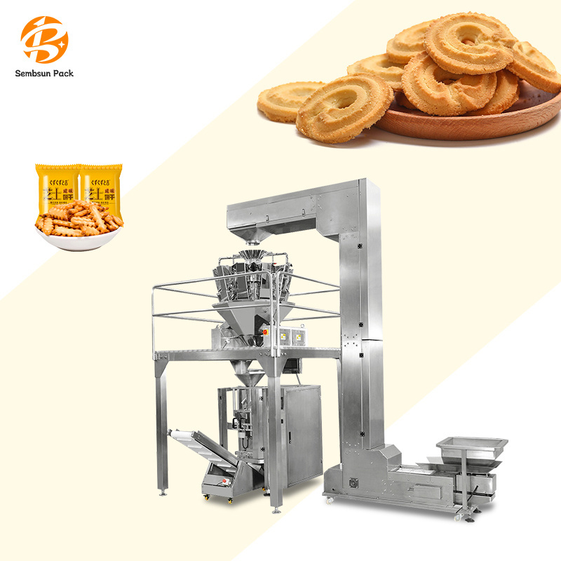 Multifunctional Vertical Weighting Filling Sausage Vacuum Play Dough Unshelled Groundnuts Packaging Packing Machine