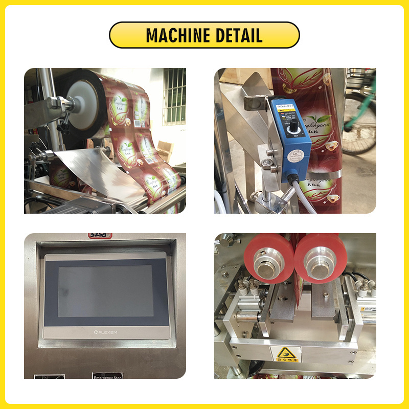 Automatic High Speed Triangle Organic herbal Tea Bag Packaging Machine Nylon Tea Bag Packing Machine