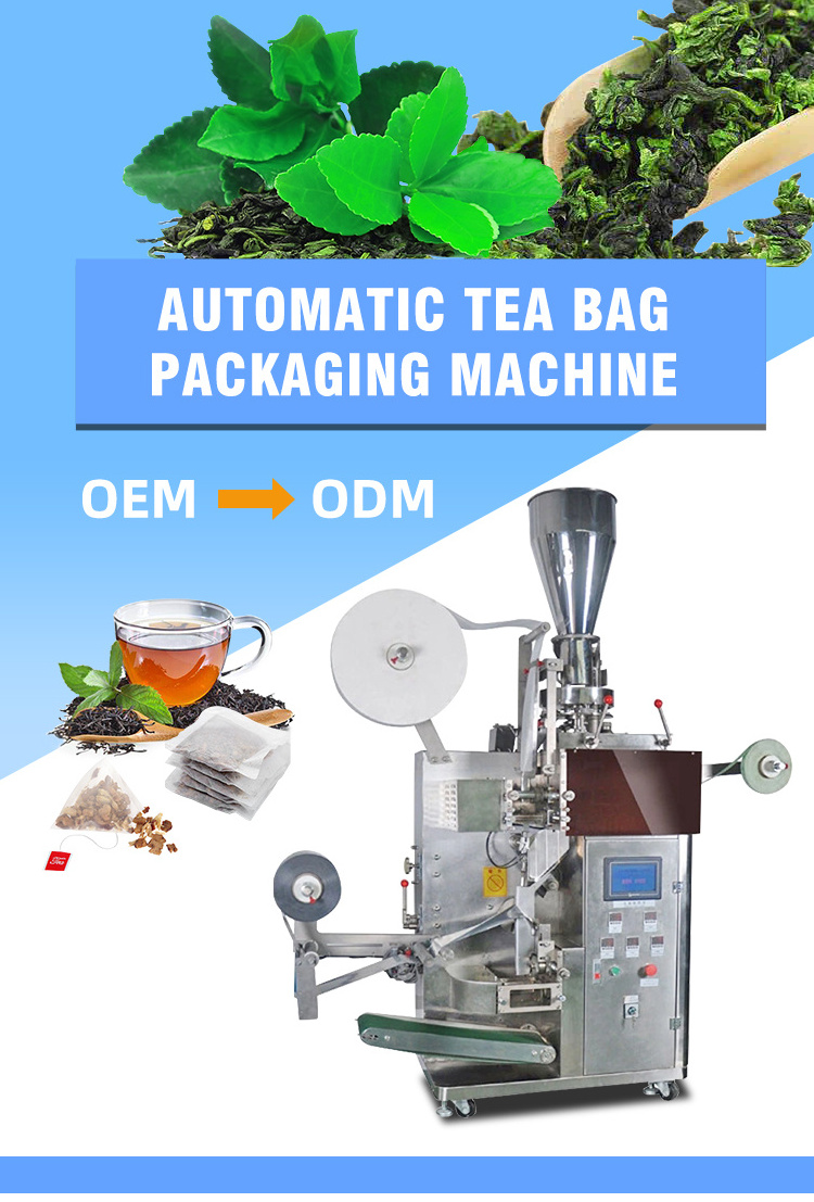 Automatic High Speed Triangle Organic herbal Tea Bag Packaging Machine Nylon Tea Bag Packing Machine