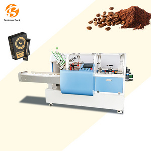 Multifunctional High Speed Automated Open Coffee Capsule Packing Carton Medical Box Packaging Machine