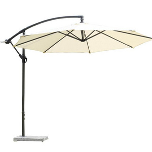 Outdoor  Iron Coffee Shop Hanging Banana  Umbrella