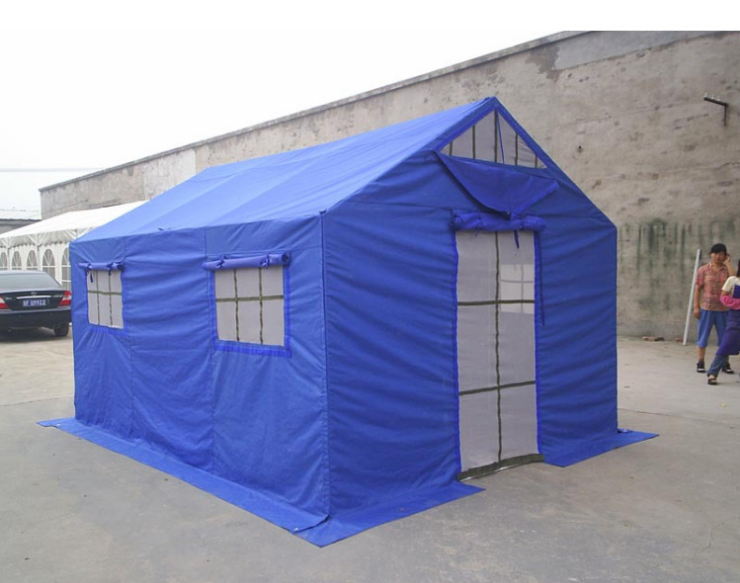 Multi-specification Steel Disaster  Relief Ten  Refugee  Tent For Sale