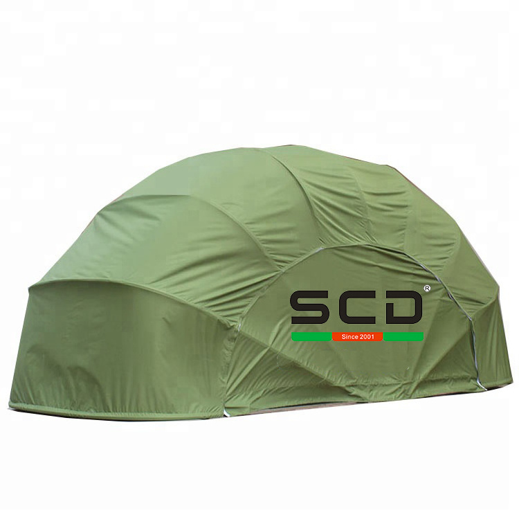 Manual Simple Folding  Carport  Portable Mobile Car Shelter Tent Covers Parking Garage