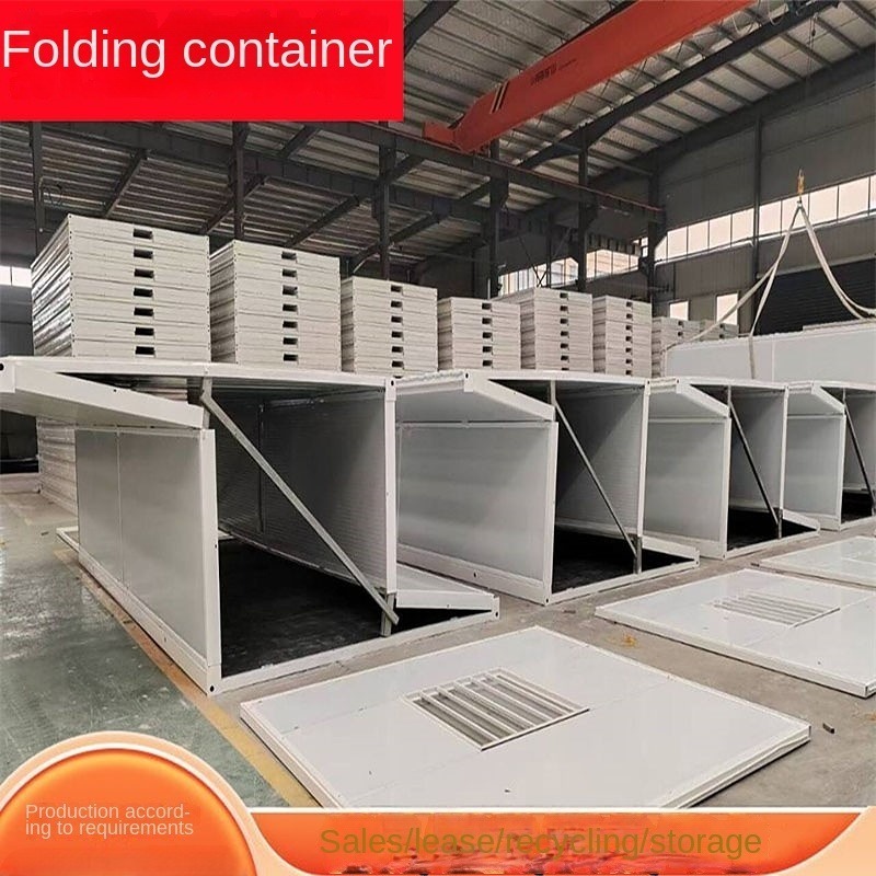 Portable and Ready to Ship China-Made 20ft Luxury Steel Container House Foldable Container Buildings