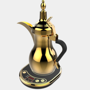 Full 304 SS pot Electric Arabic Coffee and Tea Maker Arab Dalla Arabic coffee maker in silver / gold color