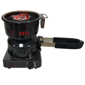 Adjust temp control Electric Charcoal Starter Square base Hookah Charcoal Burner Detachable basket Fast Heating Coal Burner