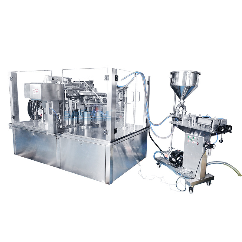 Automatic premade pouch packing machine doypack liquid detergent filling machine liquid soap sachet filling machine