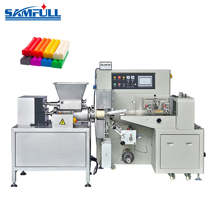 Automatic Play Dough/Plasticine/Air Drying Clay Packing Machine