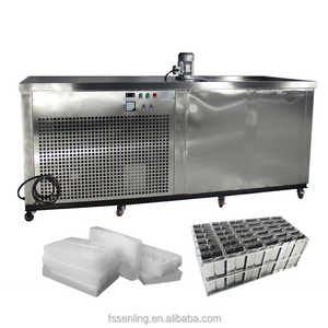 Good Price Industrial Used Ice Cube Maker High Production Stainless Steel  5Kg 10Kg Ice Mould 3000Kg Per Day Block Ice Machine