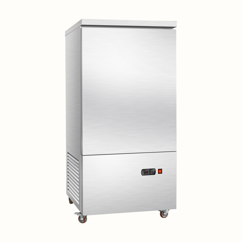 Hot Sale Commercial Restaurant Equipment Fast Blast Chiller Shock Freezer Ice Cream Compressor 10 Trays For Fish  Meat Vegetable