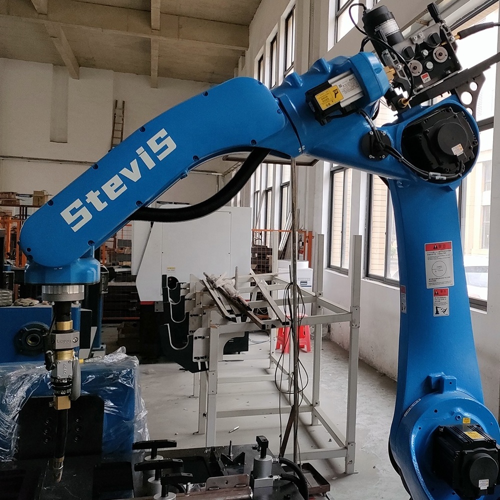 Automat robot weld aluminum machine cost-effective price robot MIG weld for ladders scaffoldings production robotic arm machine