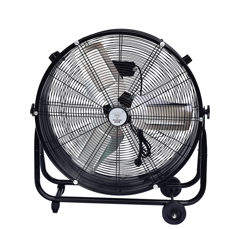 120V 30'' Rolling heavy duty cooling air industrial axial flow fan drum fan