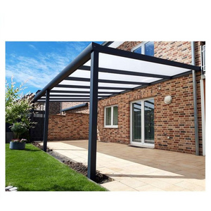 Outdoor Waterproof gazebo metal pergola aluminum 5x3 pergola with pergola roof system