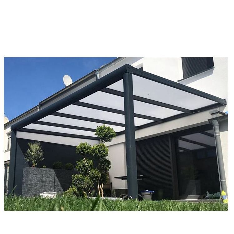 Outdoor Waterproof gazebo metal pergola aluminum 5x3 pergola with pergola roof system