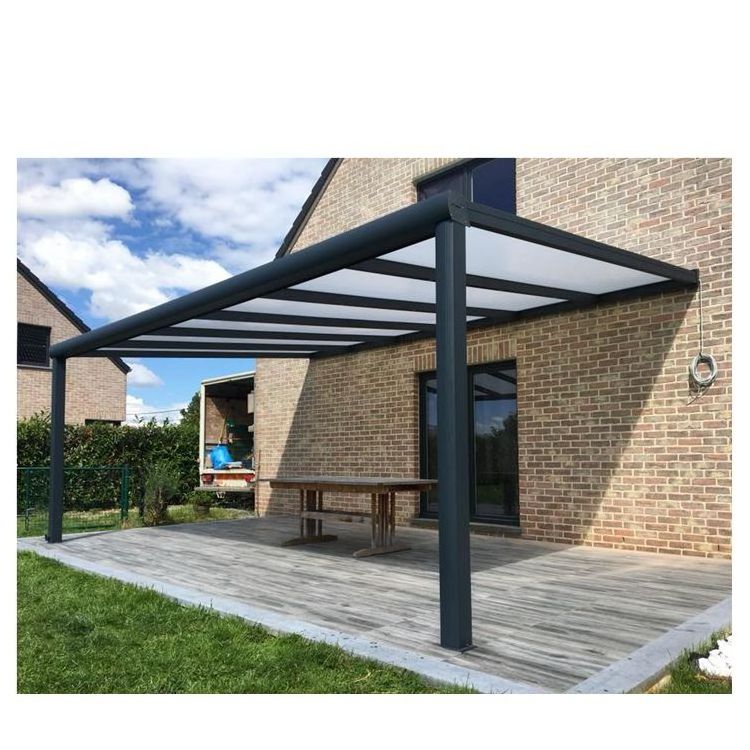 Portable Sunroom Glass Verandas Aluminium Frame Patio Enclosure