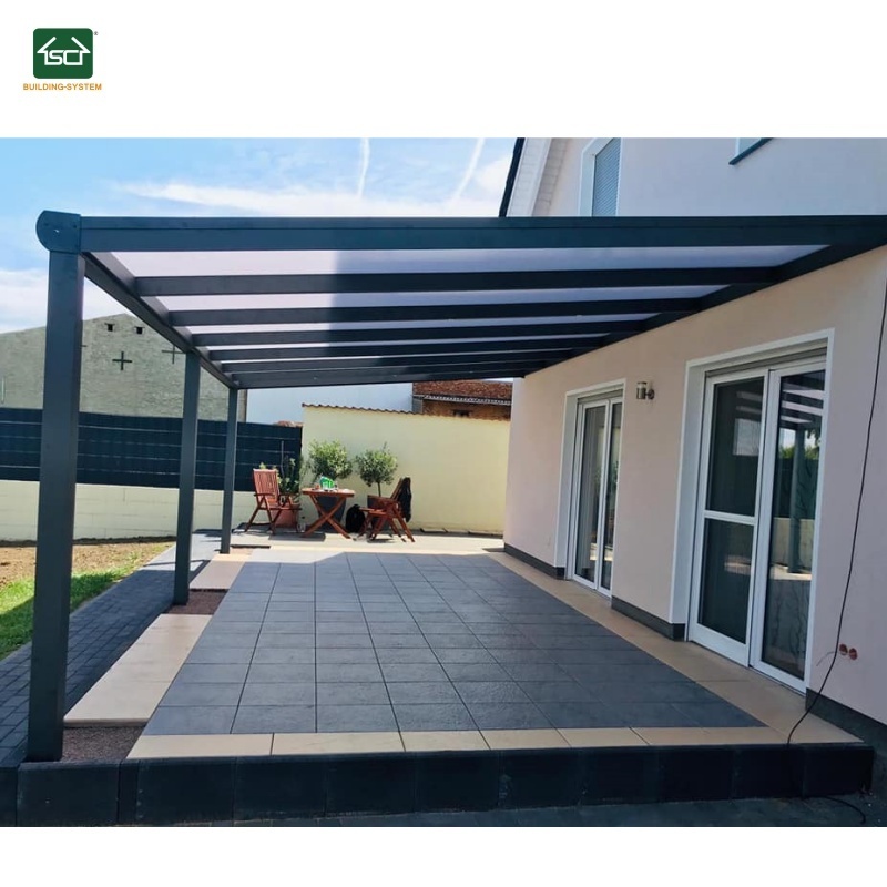 CE Approved Balcony Terrace Sunshade Gazebo Outdoor Aluminum Pergola Roof Gazebo Marquee Tent Gazebo