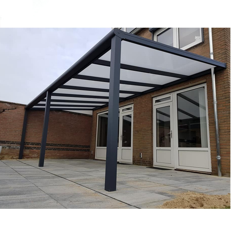 Garden Canopy Roof Pergola 5x3 Aluminum Pergola with  polycarbonate pergola roof system