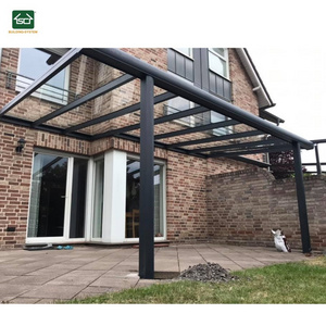 CE Approved Balcony Terrace Sunshade Gazebo Outdoor Aluminum Pergola Roof Gazebo Marquee Tent Gazebo