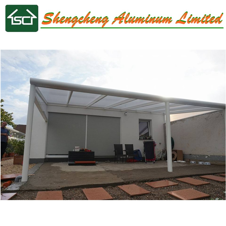 China  aluminum wall mounted gazebo 6x4/ gazebo outdoor steel