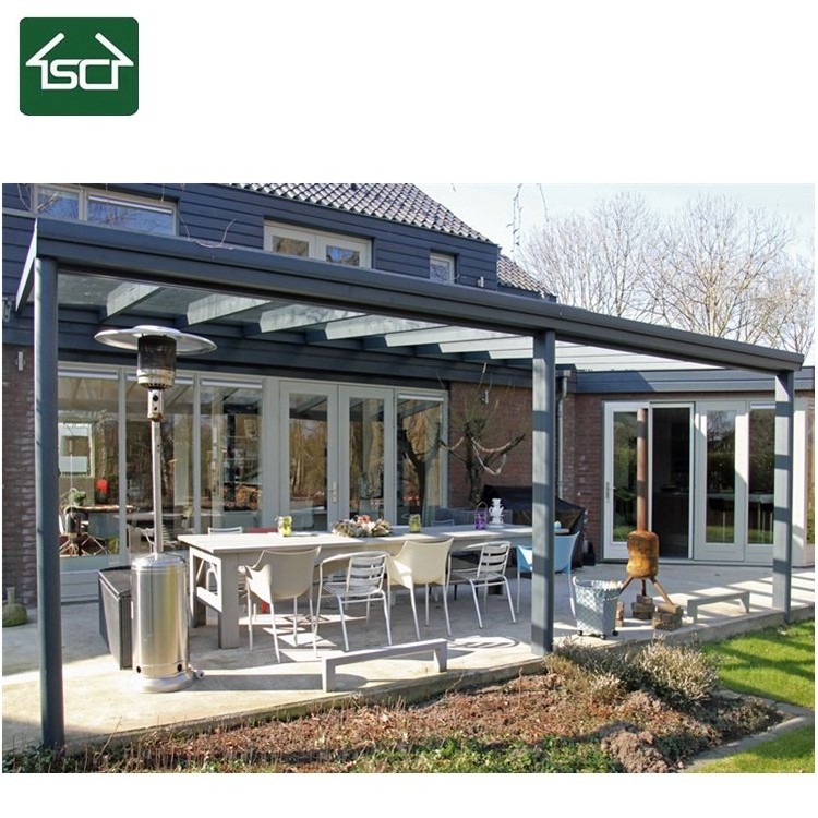 Factory Supply Aluminium Gazebo Patio Roof with 16 mm Polycarbonate Panel