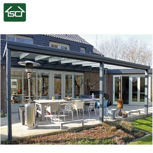 Factory Supply Aluminium Gazebo Patio Roof with 16 mm Polycarbonate Panel