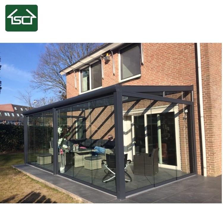 Factory Supply Aluminium Gazebo Patio Roof with 16 mm Polycarbonate Panel