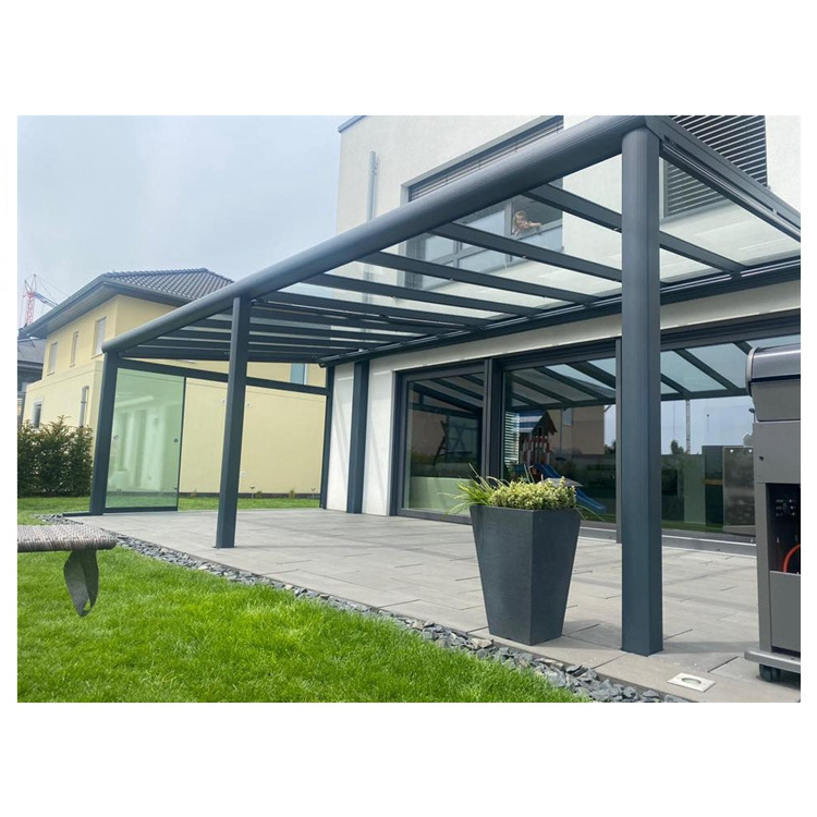 Aluminum Bioclimatic Pergola Gazebo German Outdoor Sun Shade Aluminum Pergola/ patio canopy/ terrace cover roof